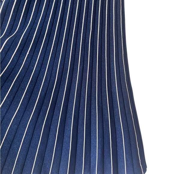 Jonathan Simkhai Pleated Metallic Stretch-knit Dress Royal Blue Size S - Picture 14 of 16